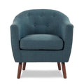  Manufacturer Color_Blue -- Homelegance Lucille Stationary Fabric Accent Chair IMAGE 1