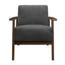  Manufacturer Color_Dark grey -- August 1031DG-1 Accent Chair IMAGE 2