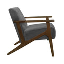  Manufacturer Color_Dark grey -- August 1031DG-1 Accent Chair IMAGE 3