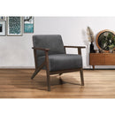  Manufacturer Color_Dark grey -- August 1031DG-1 Accent Chair IMAGE 4