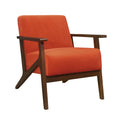  Manufacturer Color_Orange -- August 1031RN-1 Accent Chair IMAGE 1