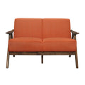  Manufacturer Color_Orange -- Damala 1138RN-2 Love Seat IMAGE 1