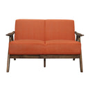  Manufacturer Color_Orange -- Damala 1138RN-2 Love Seat IMAGE 1