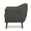 Manufacturer Color_Grey -- Lucille 1192GY Accent Chair IMAGE 3