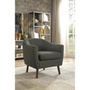  Manufacturer Color_Grey -- Lucille 1192GY Accent Chair IMAGE 5