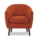  Manufacturer Color_Orange -- Lucille 1192RN Accent Chair IMAGE 1