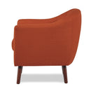  Manufacturer Color_Orange -- Lucille 1192RN Accent Chair IMAGE 3