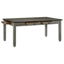  Homelegance Granby 5627GY-72 Dining Table IMAGE 5