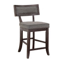  Homelegance Oxton 5655-24FA Counter Height Chair, Fabric IMAGE 2