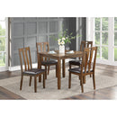  Homelegance Weston 5746 5 pc Dinette Set - Brown IMAGE 2