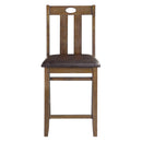  Homelegance Weston 5746-36 5 pc Counter Height Dinette Set - Brown IMAGE 5