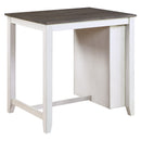  Homelegance Daye 5773WH-32 3 pc Counter Height Dinette Set - Grey/White IMAGE 4