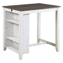  Homelegance Daye 5773WH-32 3 pc Counter Height Dinette Set - Grey/White IMAGE 5
