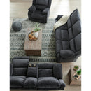 Motion Type_Reclining -- Signature Design by Ashley Draycoll Reclining Fabric Loveseat with Console IMAGE 10
