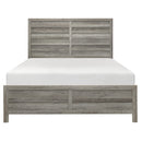  Color_Grey Size_Queen -- Mandan 1910GY-1* Queen Bed IMAGE 1