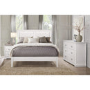  Color_White Size_California King -- Seabright 1519WHK-1CK* California King Bed IMAGE 3