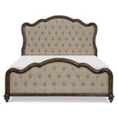  Size_California King -- Homelegance Heath Court Upholstered Panel Bed IMAGE 1