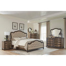 Homelegance Heath Court Upholstered Panel Bed - Maison Elegance Furniture LLC