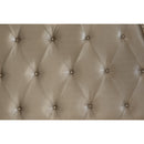  Color_Silver Size_King -- Cavalier 1757SVK-1EK* Eastern King Bed IMAGE 3