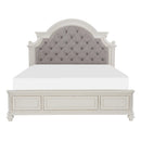  Size_California King -- Homelegance Baylesford Upholstered Panel Bed IMAGE 1