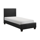  Color_Black Size_Twin -- Lorenzi 2220T-1* Twin Platform Bed IMAGE 2