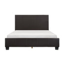  Color_Brown Size_California King -- Lorenzi 2220KDBR-1CK* California King Platform Bed IMAGE 1