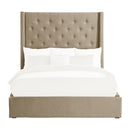  Color_Brown Size_Full -- Fairborn 5877FBR-1* Full Platform Bed IMAGE 2