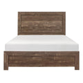  Color_Brown Size_California King -- Homelegance Corbin Panel Bed IMAGE 1