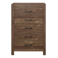  Color_Brown -- Homelegance Corbin 5 Drawer Chest IMAGE 1