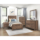  Color_Brown -- Homelegance Corbin 5 Drawer Chest IMAGE 9