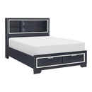  Size_King -- Rosemont 1553K-1EK* Eastern King Platform Bed with Footboard Storage IMAGE 2