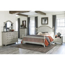  Size_California King -- Homelegance Mossbrook Panel Bed IMAGE 4