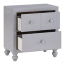  Homelegance Wellsummer 1803GY-4 Night Stand IMAGE 3