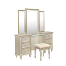  Homelegance Celandine 1928-15* Dressing Table with Mirror IMAGE 2
