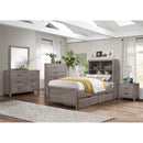  Homelegance Woodrow 2042NB-TFT Twin/Full Toy Boxes - Grey IMAGE 3