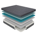  Size_King -- Mira MT-H14EK 14" Eastern King Gel-Infused Memory Foam Hybrid Mattress IMAGE 4