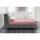  Size_Twin -- Homelegance Leo MT 7" Pink Gel Infused Memory Foam Mattress and Pillow Set IMAGE 9