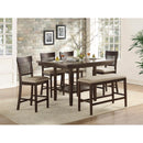  Homelegance Balin 5716-24S1 Counter Height Chair, Slat Back IMAGE 3