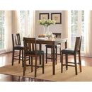  Homelegance Delmar 5511-36 5-Piece Counter Height Set - Espresso IMAGE 7