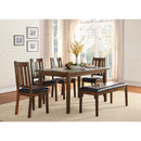  Homelegance Delmar 5511 6-Piece Dinette Set - Espresso IMAGE 7