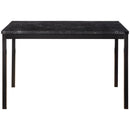  Homelegance Tempe 2601BK-48 Dining Table, Faux Marble Top IMAGE 1