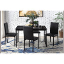  Homelegance Tempe 2601BK-48 Dining Table, Faux Marble Top IMAGE 3