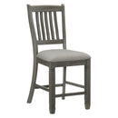  Homelegance Granby 5627GY-24 Counter Height Chair IMAGE 2