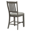  Homelegance Granby 5627GY-24 Counter Height Chair IMAGE 4