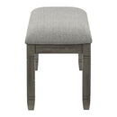  Homelegance Granby 5627GY-13 Bench IMAGE 3