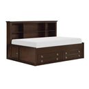  Homelegance Meghan 2058CPRF-1* Full Lounge Storage Bed IMAGE 2
