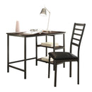 Homelegance Madigan 4514-15 Writing Desk and Chair - Black IMAGE 1