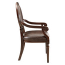  Homelegance Aldermont 4524DBR Desk Chair IMAGE 3