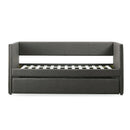  Homelegance Therese 4969GY* Daybed with Trundle IMAGE 1
