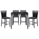  Homelegance Olney 5275-36 5 Pcs Counter Height Dining Set - Black IMAGE 1